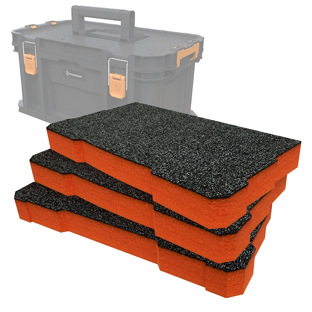 Magnusson Stakkur Toolbox Cart Foam Inserts