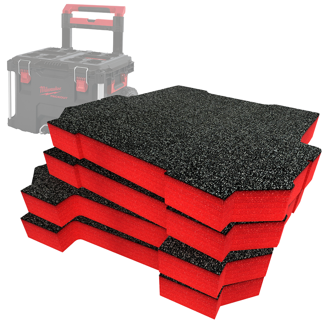 Milwaukee Packout Trolley Box Foam Inserts