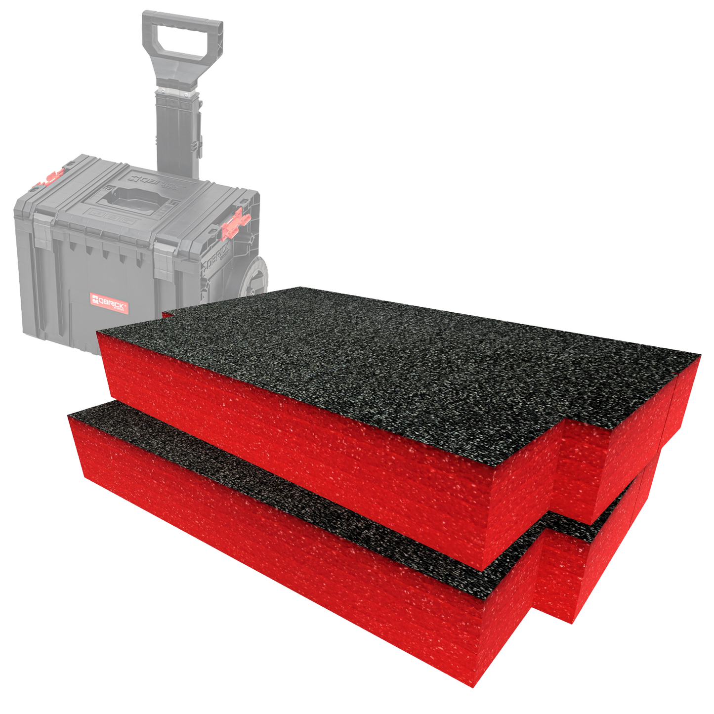QBRICK System PRO Cart 2.0 Foam Inserts