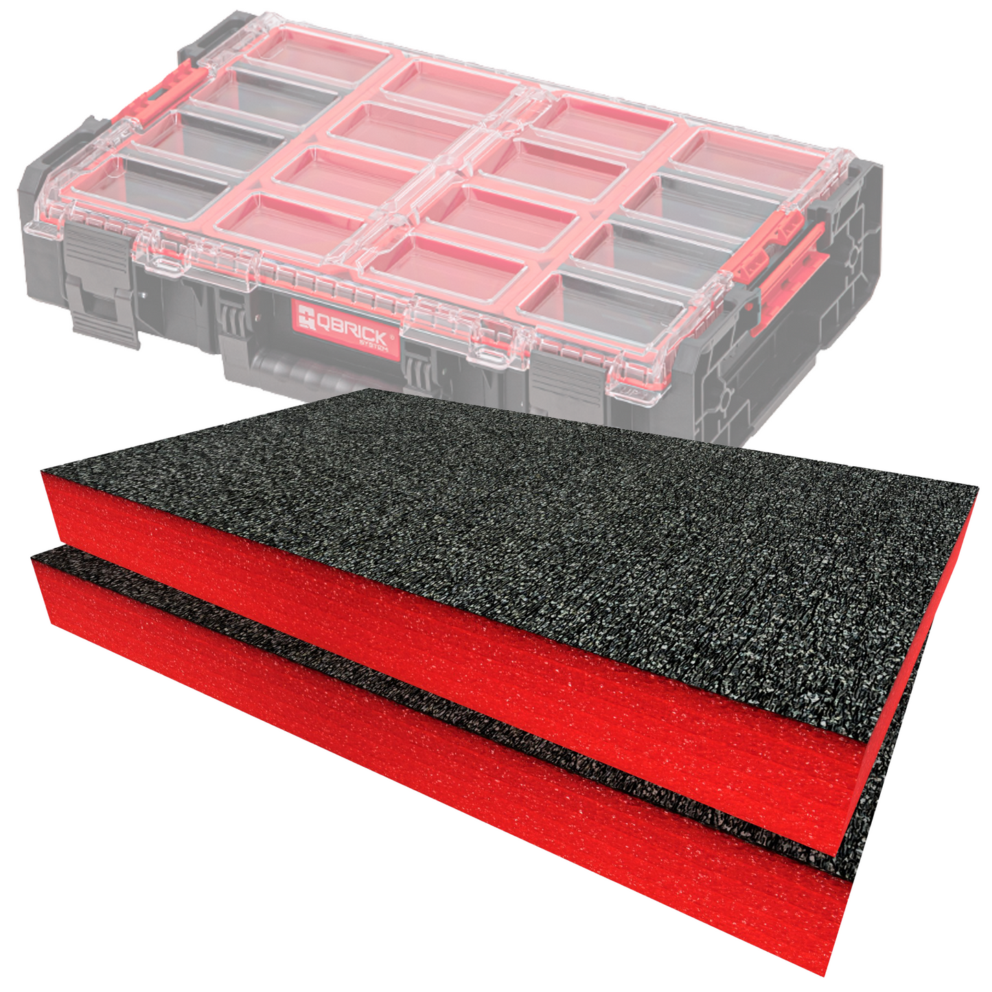 QBRICK System ONE Organiser XL 2.0 Foam Inserts