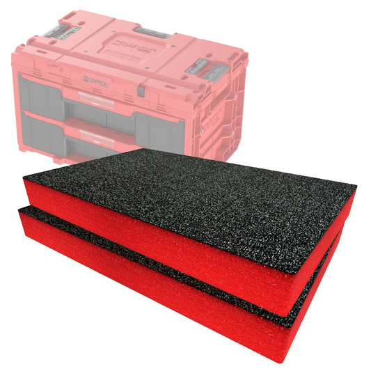 QBRICK System ONE Drawer 2 Toolbox 2.0 Foam Inserts