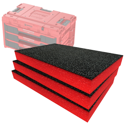 QBRICK System ONE Drawer 3 Toolbox 2.0 Foam Inserts