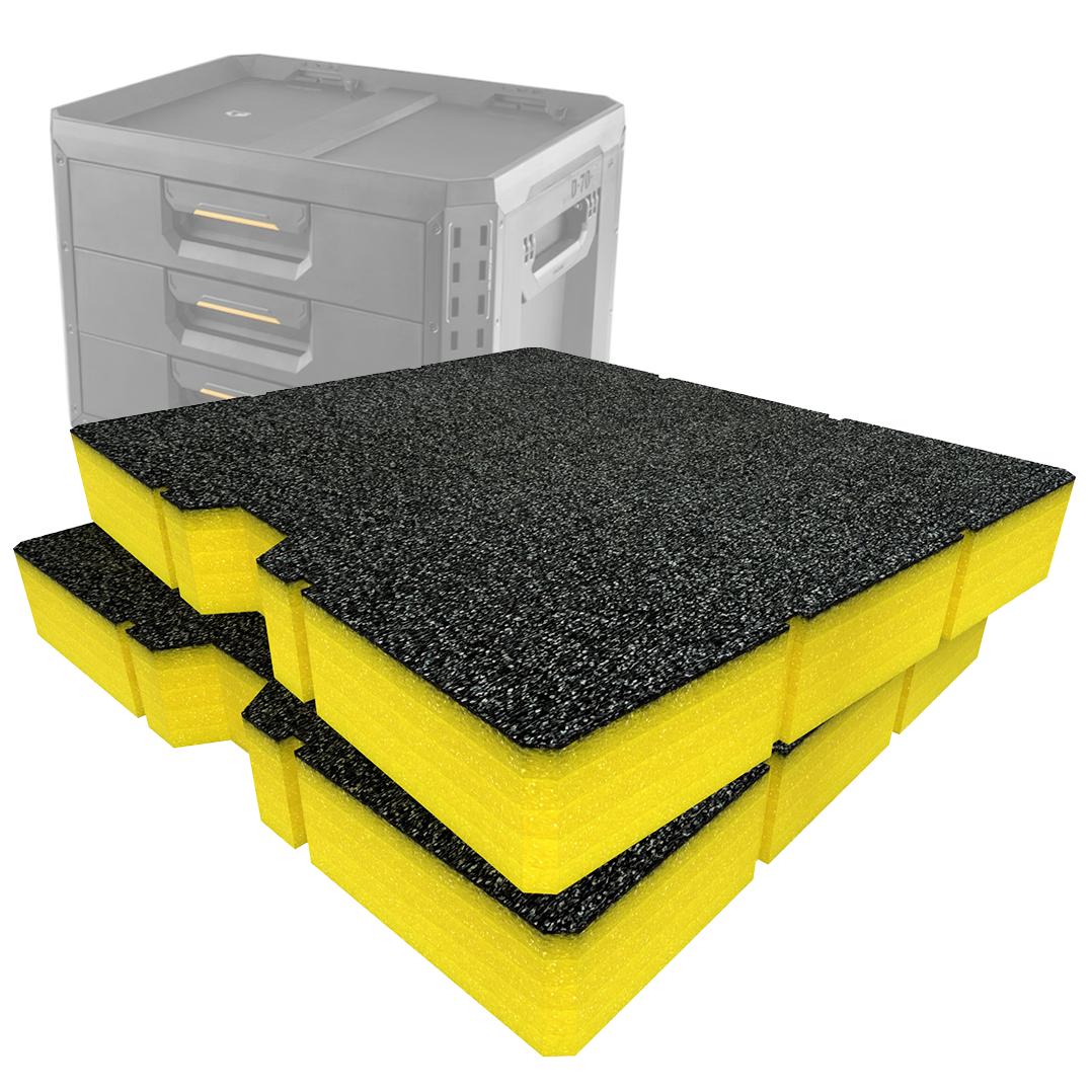 Toughbuilt StackTech 3 XL Drawer Foam Inserts – Shadow Foam B2B