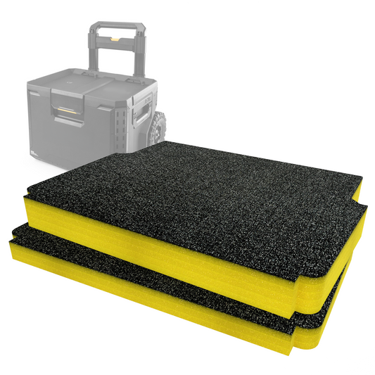 Toughbuilt StackTech Rolling Tool Box Foam Inserts