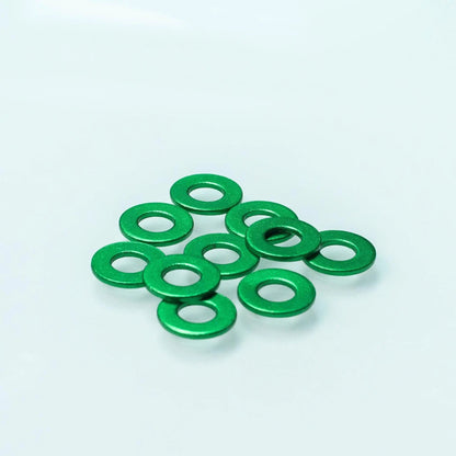Coloured Aluminum Washers (Pack of 25) - Shadow Foam