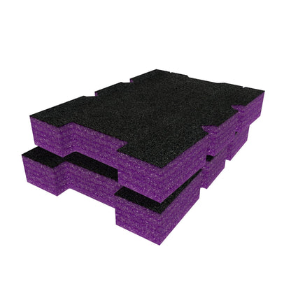 Klein MODbox Component Box Half Width Inserts - Shadow Foam