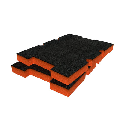 Klein MODbox Component Box Half Width Inserts - Shadow Foam