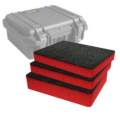 Peli 1200 Foam Inserts - Shadow Foam