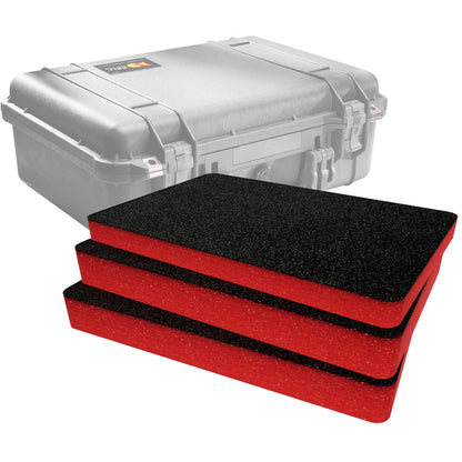 Peli 1500 Foam Inserts - Shadow Foam