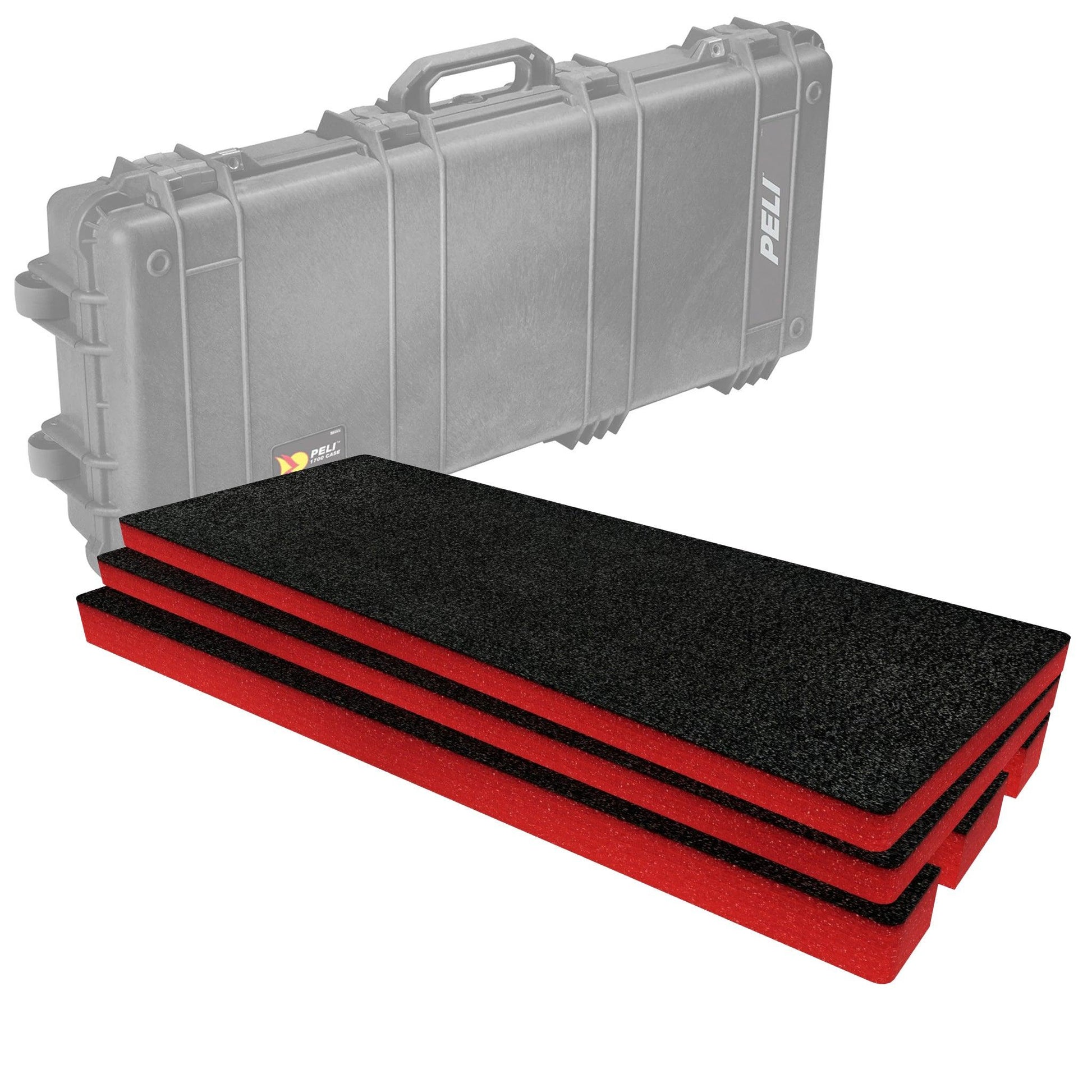 Peli 1700 Gen 1 Foam Inserts - Shadow Foam